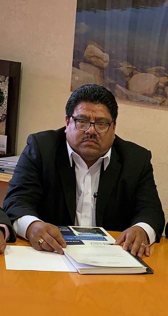 Luis Alberto Ramos Rivera, líder del Sindicato de Trabajadores del Sistema Nacional de Salud (SNSTS)