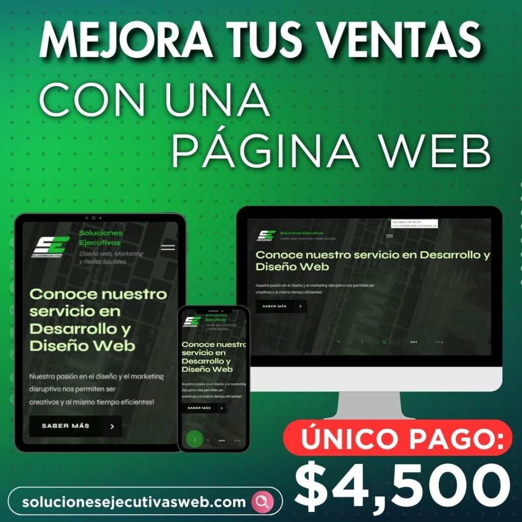 La Mejor Forma De Mejorar De Aumentar Tus Ventas Es Con Una Página Web