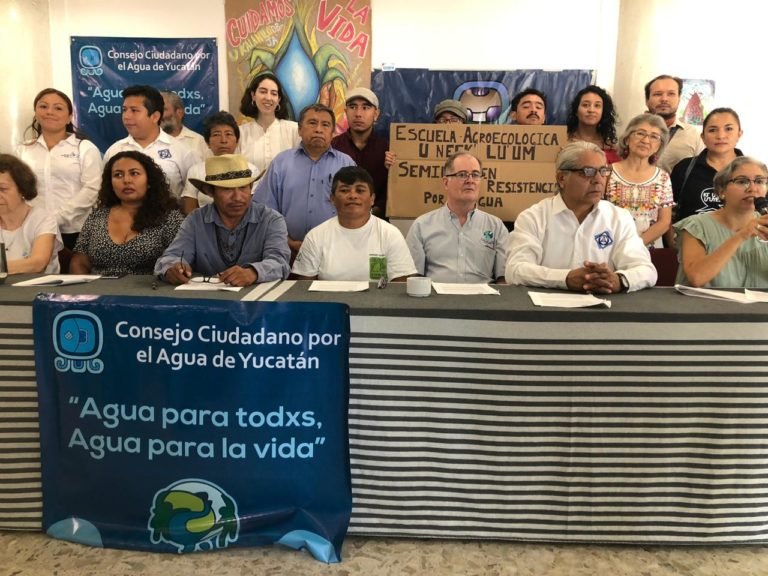 Yucatecos unidos en defensa del agua