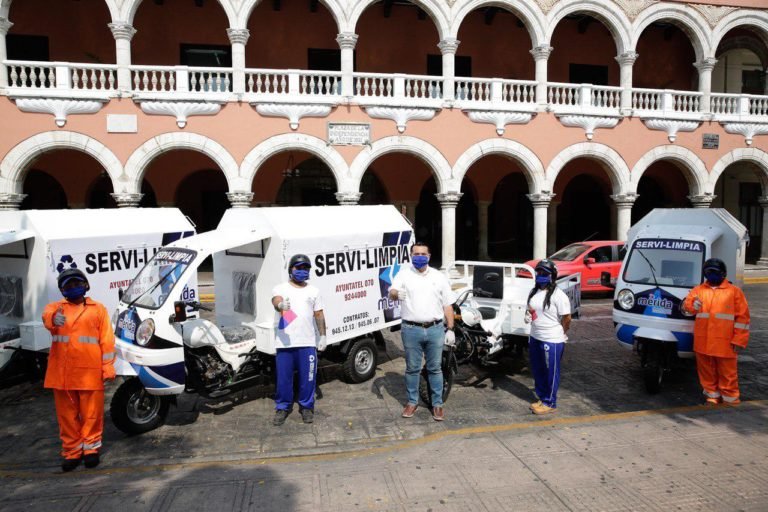 Refuerza medidas de seguridad e higiene en la recolección de basura