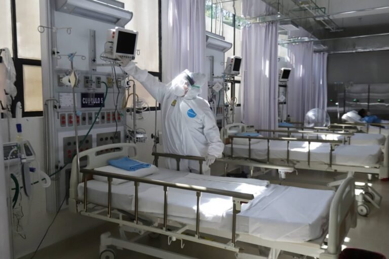 El juego de las camas para pacientes con Covid-19