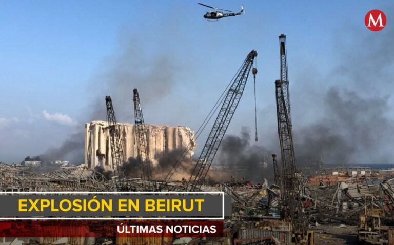Explosión en Beirut: Las últimas noticias tras la devastación en Líbano