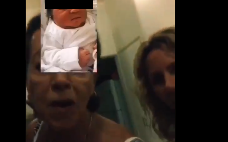 Joven expone en vivo a su mamá tras reaccionar a foto de bebé recién nacido