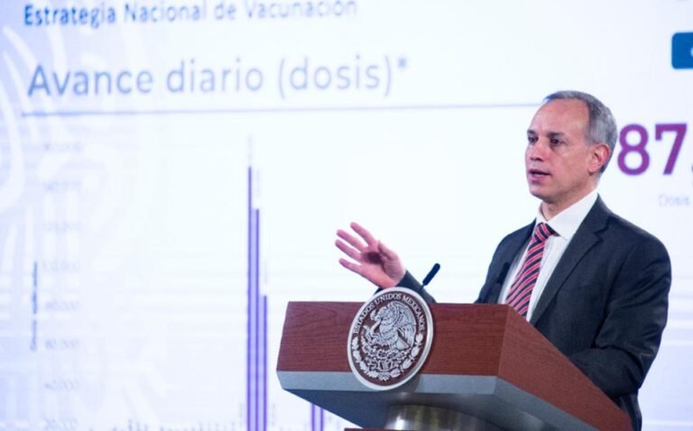 Ayer se aplicaron 87 mil 472 vacunas de AstraZeneca a adultos mayores: López-Gatell