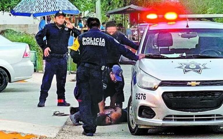 Ejercen acción penal contra policías señalados por asesinar a mujer en Tulum
