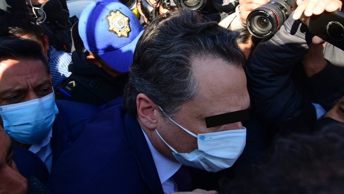 Emilio Lozoya comparece por caso Agronitrogenados; FGR busca obtener prisión preventiva