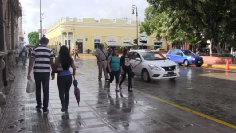 Frente Frío número 7 ocasionará lluvias en la Península de Yucatán