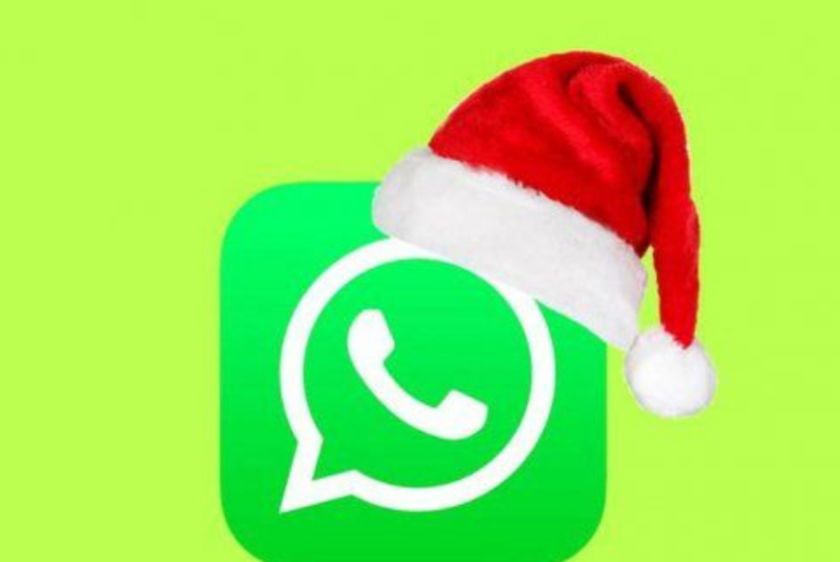 Así puedes ponerle un gorrito navideño a tu WhatsApp