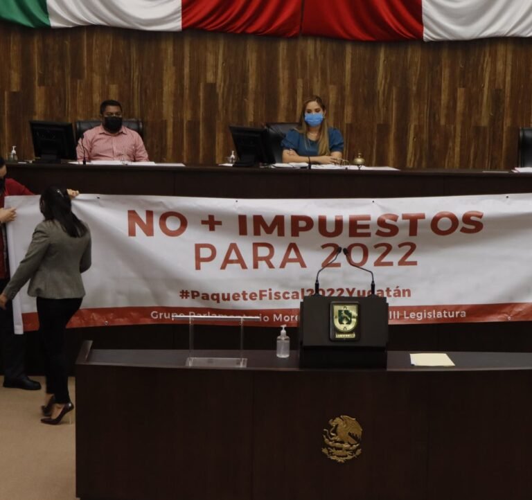 Listo el presupuesto en Yucatán; aprueban nuevo y polémico paquete fiscal 2022