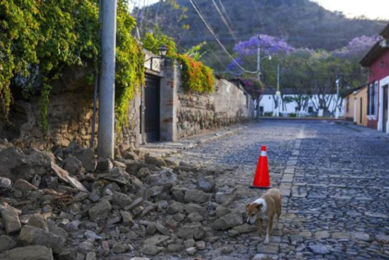 Sismo magnitud 6.2 en Guatemala se siente en Chiapas