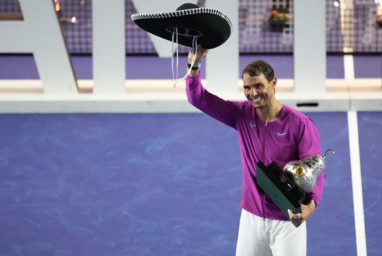 Rafael Nadal conquista por cuarta ocasión el Abierto Mexicano de Tenis