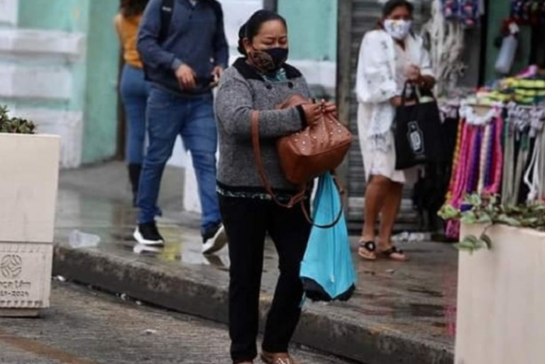 Retorna la ‘heladez’ a la Península de Yucatán con la llegada del Frente Frío “Zac”