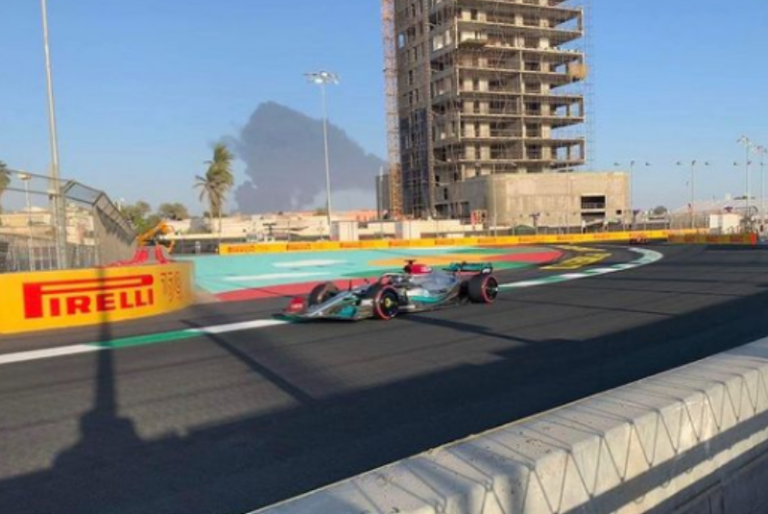 Reportan ataque con misiles cerca de prácticas del GP de Arabia Saudita