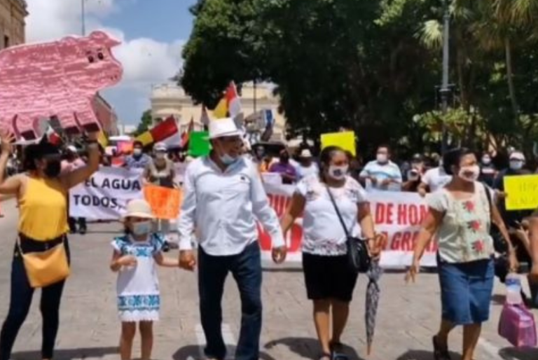 Amenazan a defensora de los cenotes de Homún; exigen garantizar su seguridad