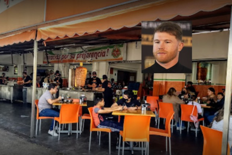 Esto cuesta comer en la taquería de “Canelo” Álvarez