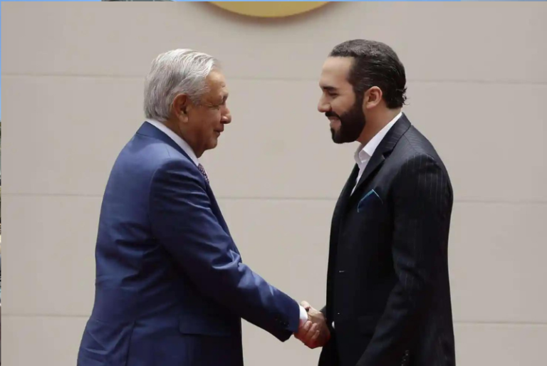 AMLO se reúne con Nayib Bukele, en El Salvador
