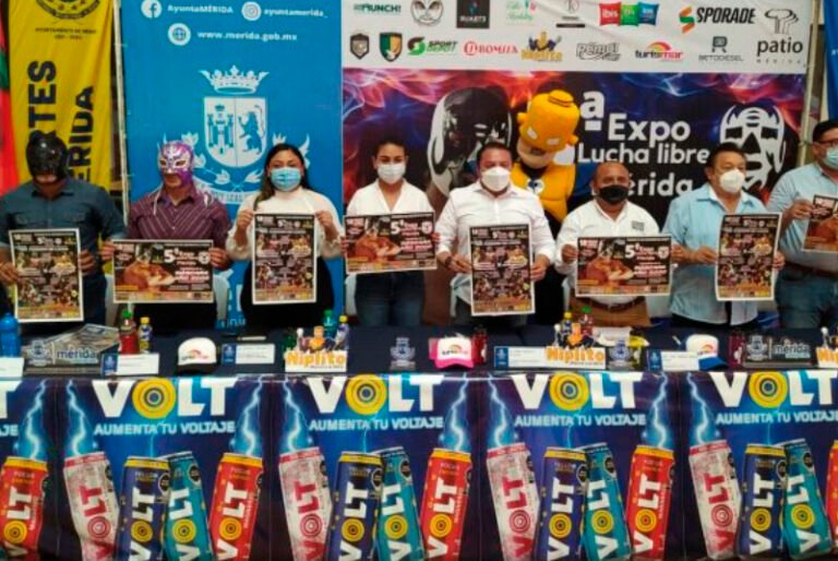 Anuncian programa de la Quinta Edición de la Expo Lucha Libre en Mérida