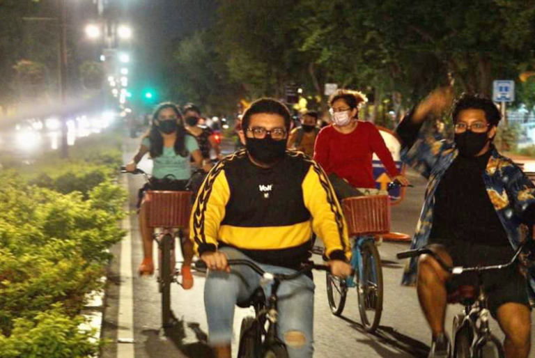 Llégale a la Bici Ruta Nocturna de Paseo de Montejo este sábado