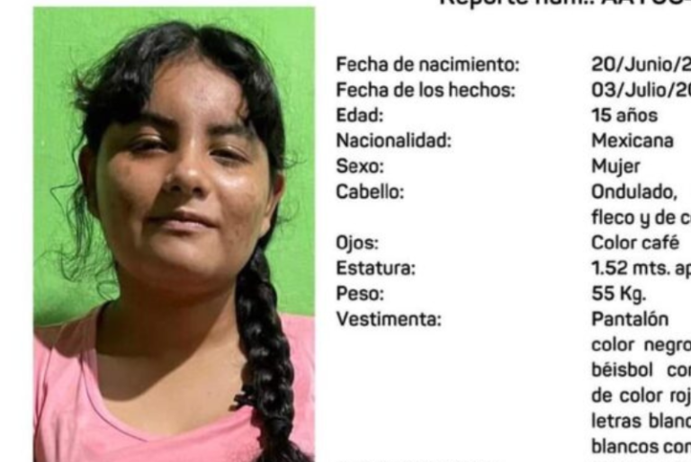 Activan Alerta Amber por la desaparición de joven de 15 años en Progreso, Yucatán