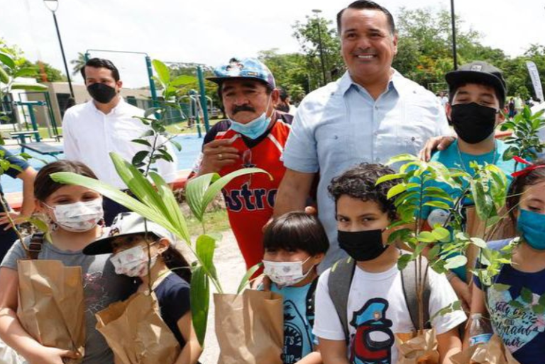 Ayuntamiento de Mérida clausura la Cruzada Forestal 2022 tras cumplir la meta de 15 mil árboles