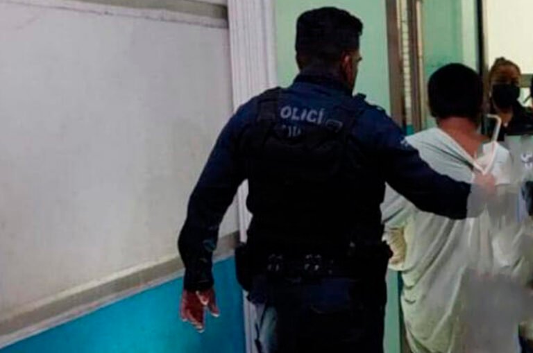 Hombre acusado de abuso sexual intenta escapar del Hospital General de Cancún