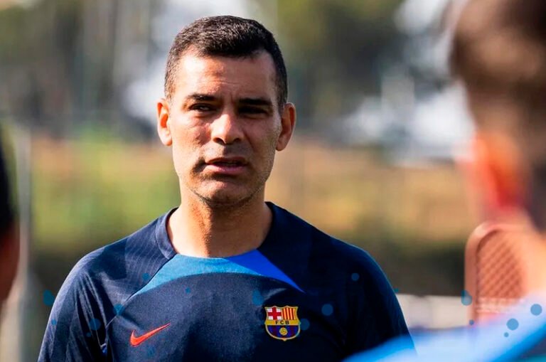 Así suena Rafa Márquez durante un entrenamiento como DT del Barcelona B