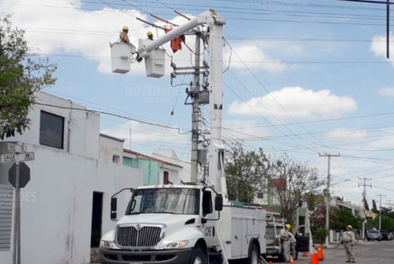 CFE anuncia cortes de luz en colonias de Mérida para este viernes 19 de agosto