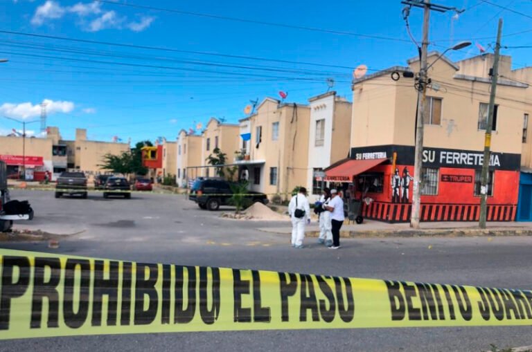 Balean a hombre en Villas Otoch Paraíso de Cancún