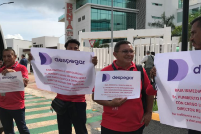 Trabajadores de Best Day protestan por hostigamiento laboral en Cancún