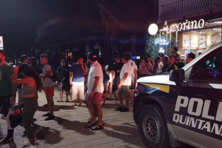 Ataque en el bar Mándala de Playa del Carmen deja tres lesionados y un detenido