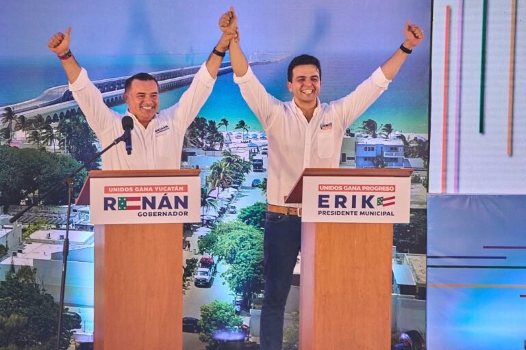 Renán Barrera y Erik Rihani firman la Agenda Progreso 2050