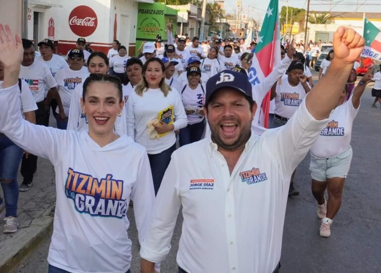Tizimileños cobijan a Jorge Diaz; le darán el triunfo este 2 de junio