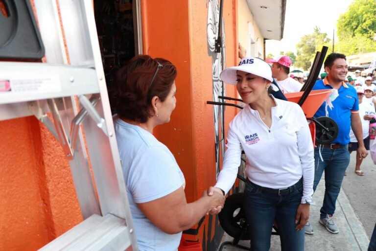 Más chamba con Irais Barón en Chocholá