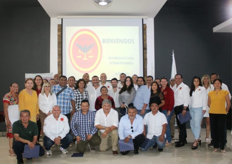 CATEM Yucatán refuerza su compromiso con los trabajadores en Asamblea Extraordinaria Estatal 2025