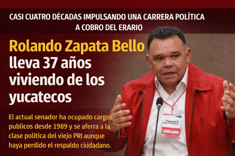 Rolando Zapata Bello: 37 años viviendo del erario y sin intención de retirarse de la política