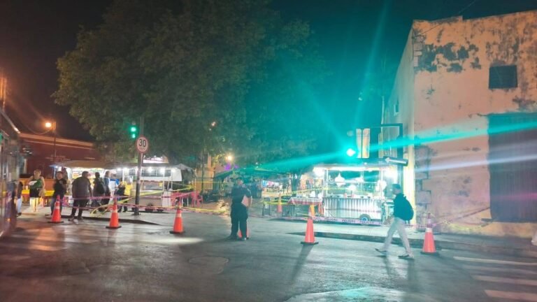 Ataque con arma blanca en el centro de Mérida deja a policía lesionada y un detenido